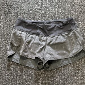 lululemon athletica Charcoal Athletic Shorts